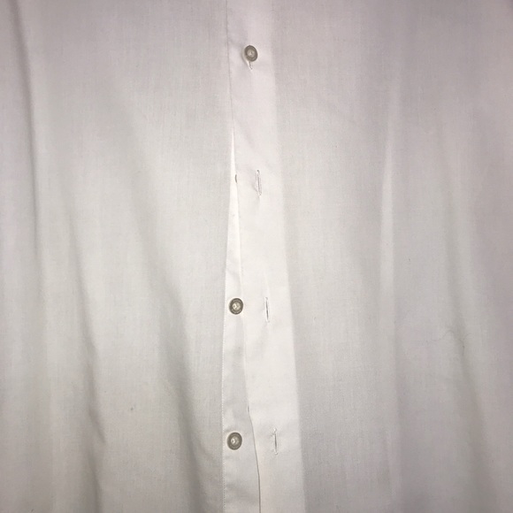 Peter England Classic White Buttoned Down Shirt - Picture 6 of 11